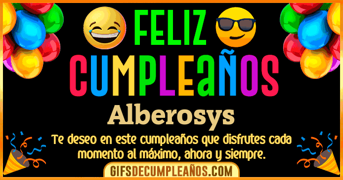 Feliz Cumpleaños Alberosys